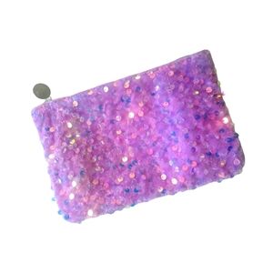 Ipsy January 2024 Pink/Purple Sequin Glam Bag